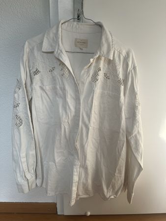 Chemise Sézane avec détail de broderie