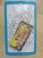 Disney Puzzle Malvorlage Schneewittchen + 6 Stifte   Neu/OVP