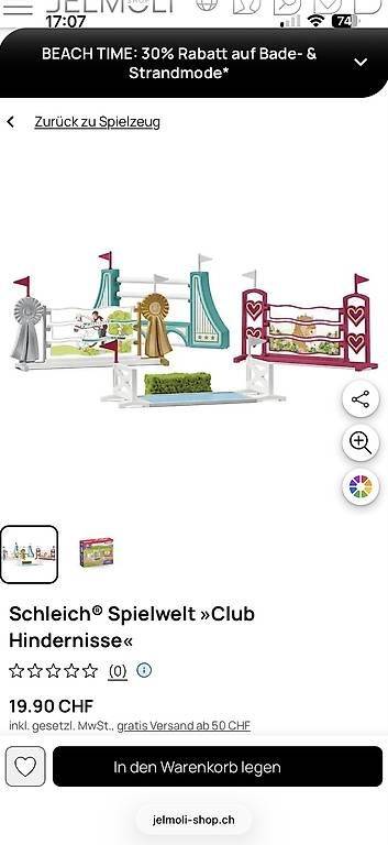 Giocattoli: Schleich Hindernisse – Usato da Küsnacht ZH venduto da Silkefranz 2
