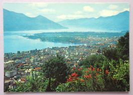 Locarno - Veduta generale e Lago Maggiore