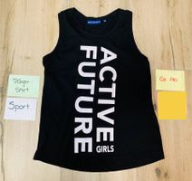 Schwarzes Sport-Top "Active Future" für Mädchen, Gr. 140