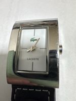 Montre Lacoste femme cuir noir occasion ⌚️ style unique été