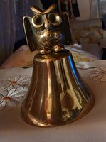 Eule glogge für den Tisch ist kupfer und wu der schö n