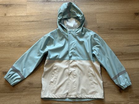 Kinder Regenjacke Migros Grösse 122 /128 waterproof guter Zu