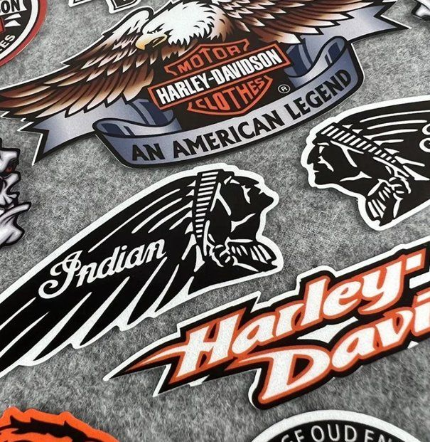 Sticker: Sticker Harley Davidson Divers – Nuovo e nell'imballaggio originale da Allens venduto da MADE.IN.ROCK.N.ROLL 4