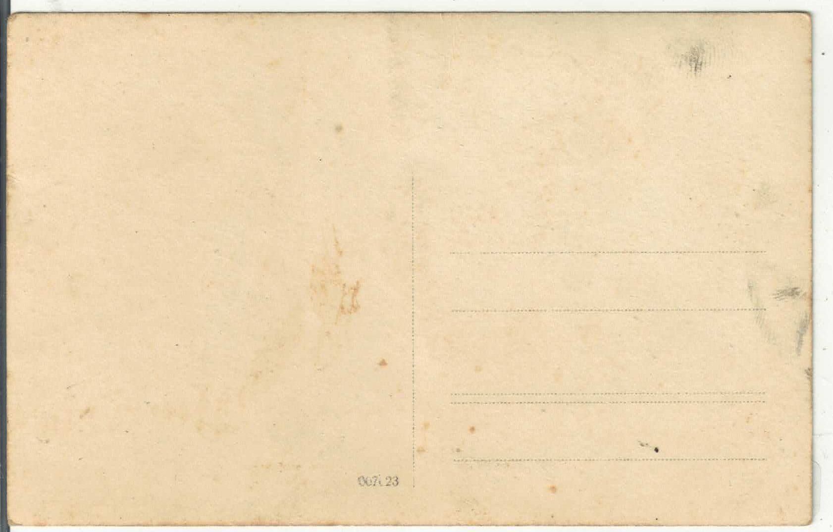 Cartoline postali: Jungbauer mit Knechten und Pferde vor Bauernhof – Usato da Ettingen venduto da Kartenplanet 1