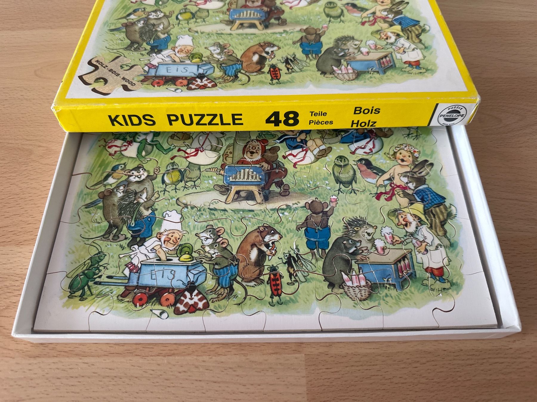 Penelope Puzzle: PENELOPE  Kids Puzzle 48 - Holz – Usato da Schwarzenburg venduto da mezulienka 2