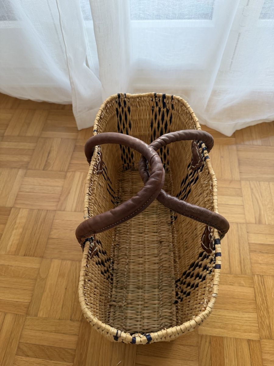 Sacs: handgeflochtene Seegras-Korbtasche – D'occasion à Dietikon par and_nw92 4