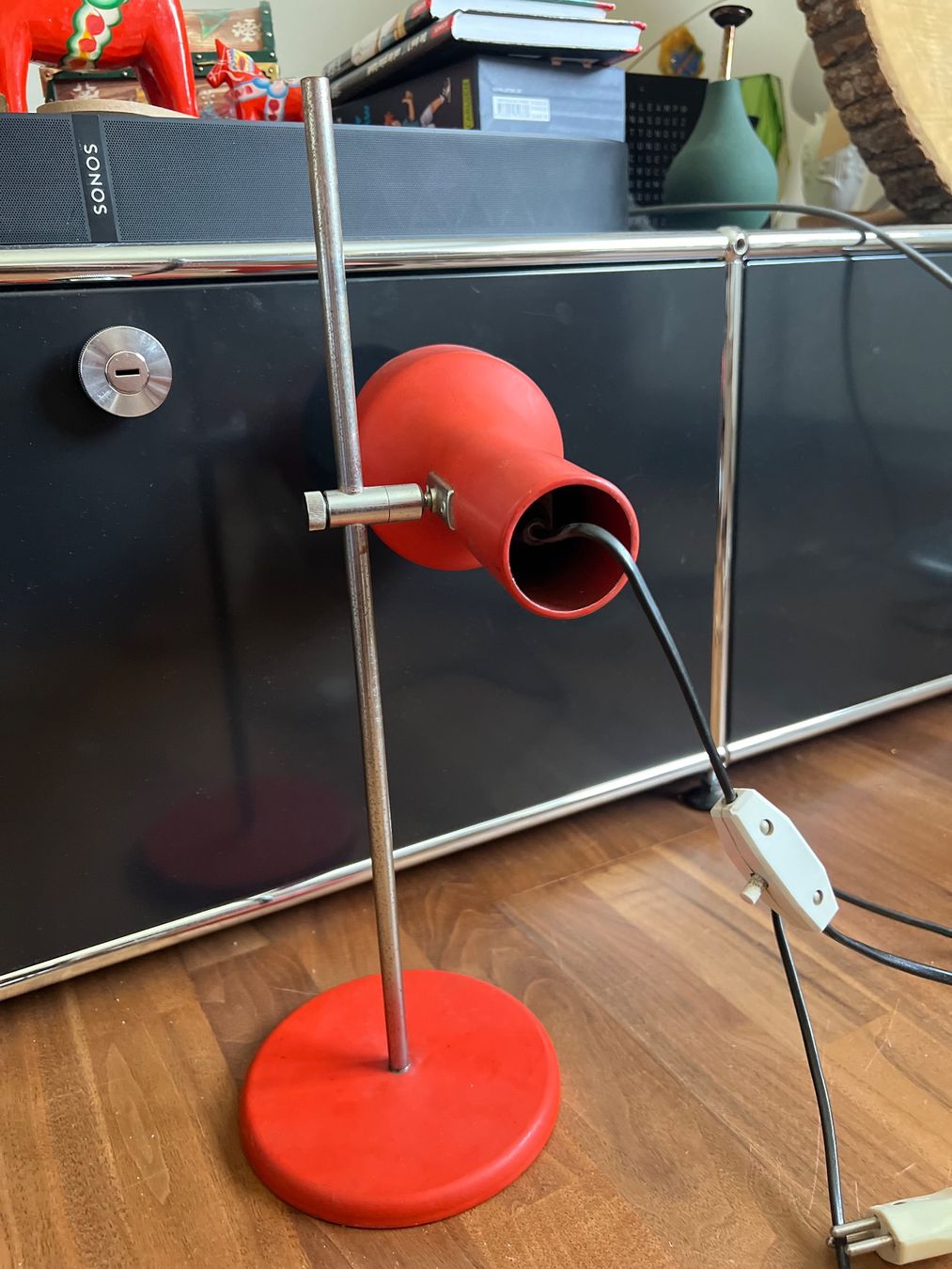 Lampade: Stralux Tischlampe Spot Rot Orange – Usato da Jona venduto da Sariksa 4