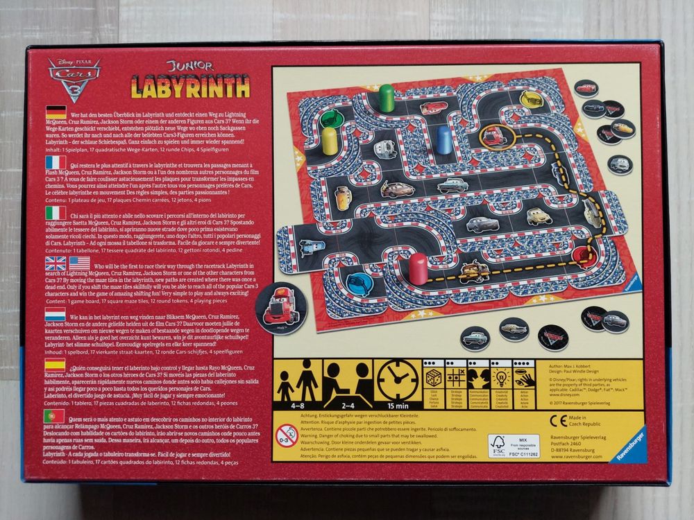 Jeu Labyrinth Junior Disney-Pixar cars | Kaufen auf Ricardo