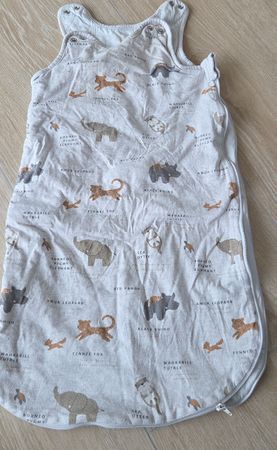 Gigoteuse bébé motif animaux - Taille 6-12 mois