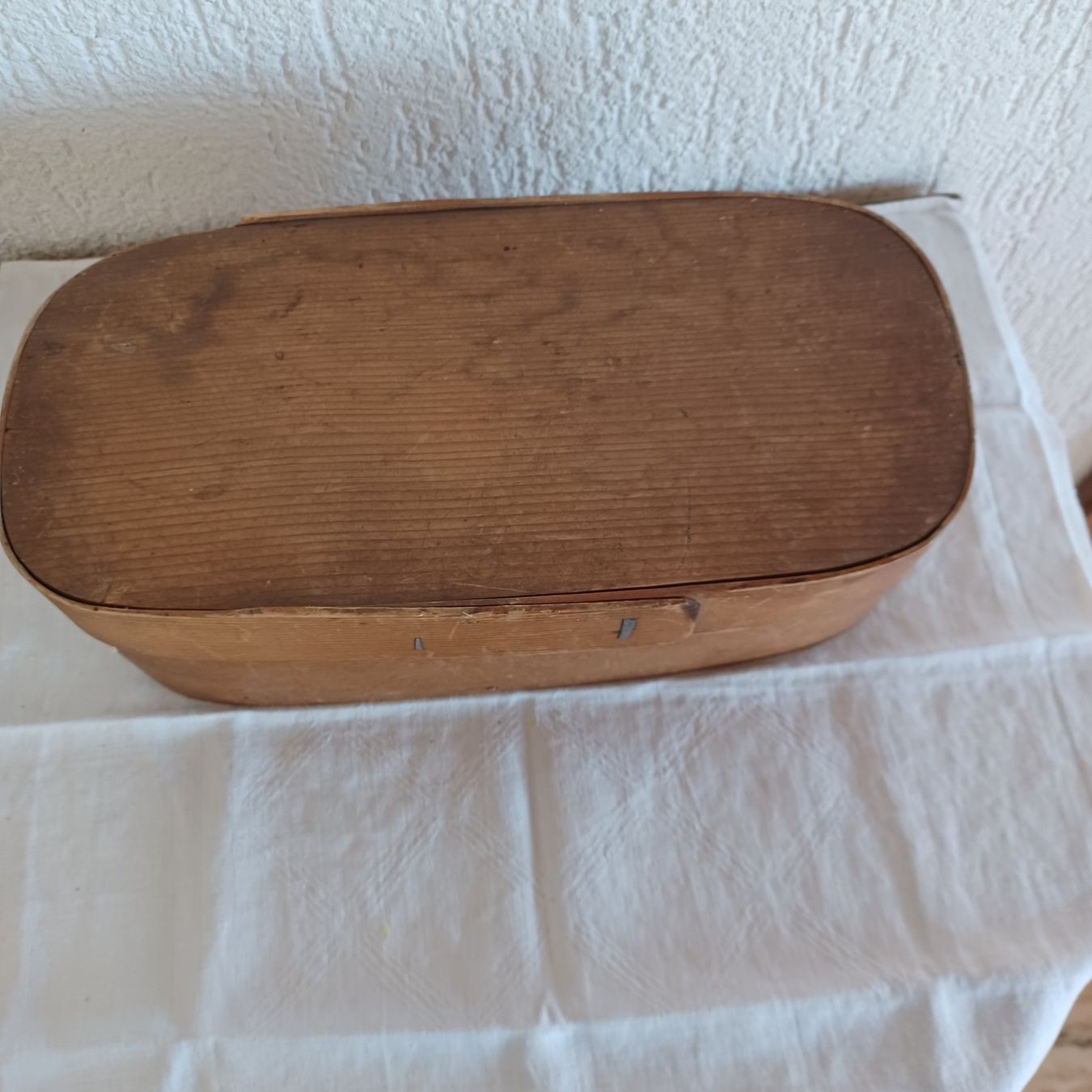 Dosen: schöne alte Spanschachtel 32 cm breit – Gebraucht aus Abtwil SG von luupsy 1