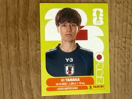 Panini FIFA World Cup 2026 Sticker AO Tanaka Sticker JAP 10