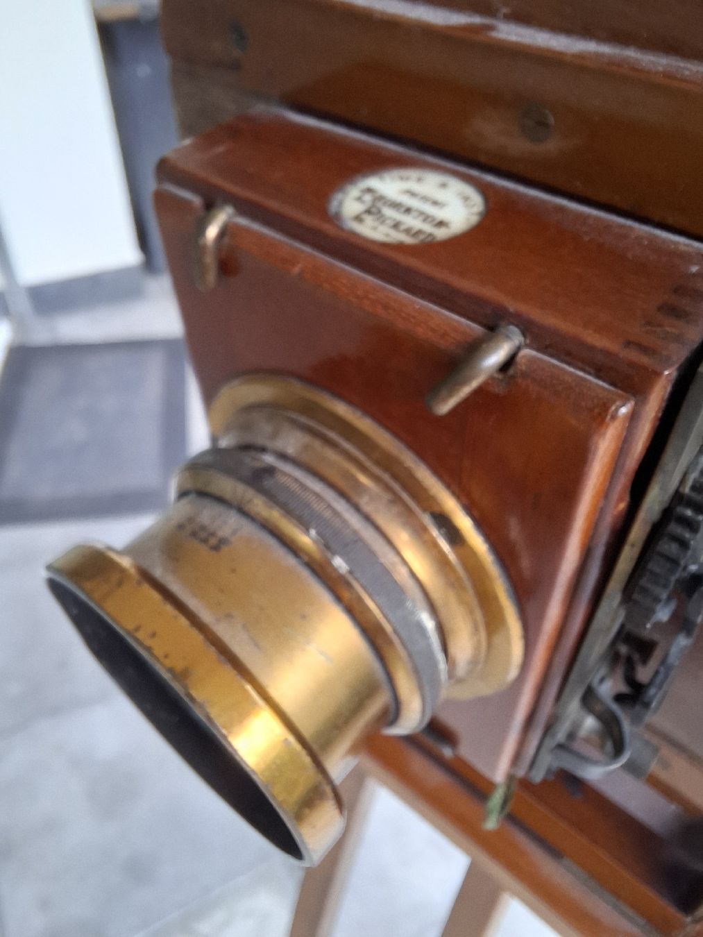 Fotocamera: Antike Thornton-Pickard Holz-Plattenkamera – Difettoso da Horw venduto da Supervannie 4