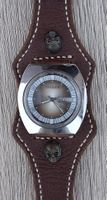 Citizen D/D Automatic on leather band.1970's 38mm case