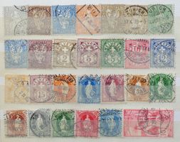 SVISLANDO: Lot de timbres oblitérés, 2 photos