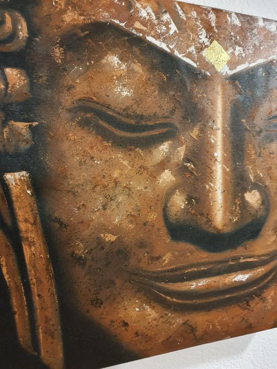 Foto & Immagini: Wunderschönes Buddha Leinwand Gemälde – Nuovo (secondo la descrizione) da Gossau venduto da K.A.S 2