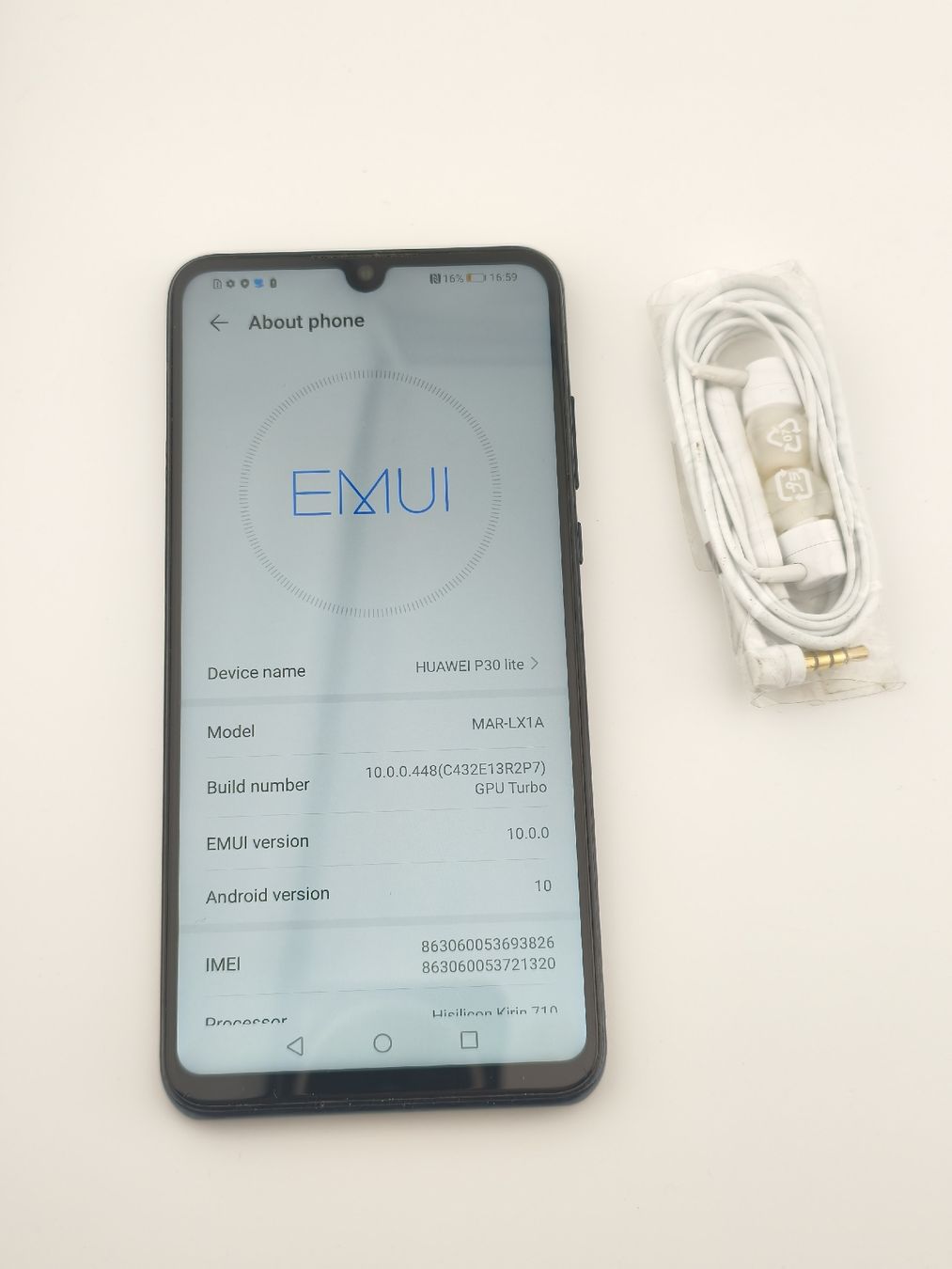 Huawei Telefoni cellulari / Smartphones: HUAWEI P30 lite +  headphones – Usato da Uster venduto da TOPPRICEE