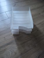 Briefablage transparent 4-teilig guter Zustand