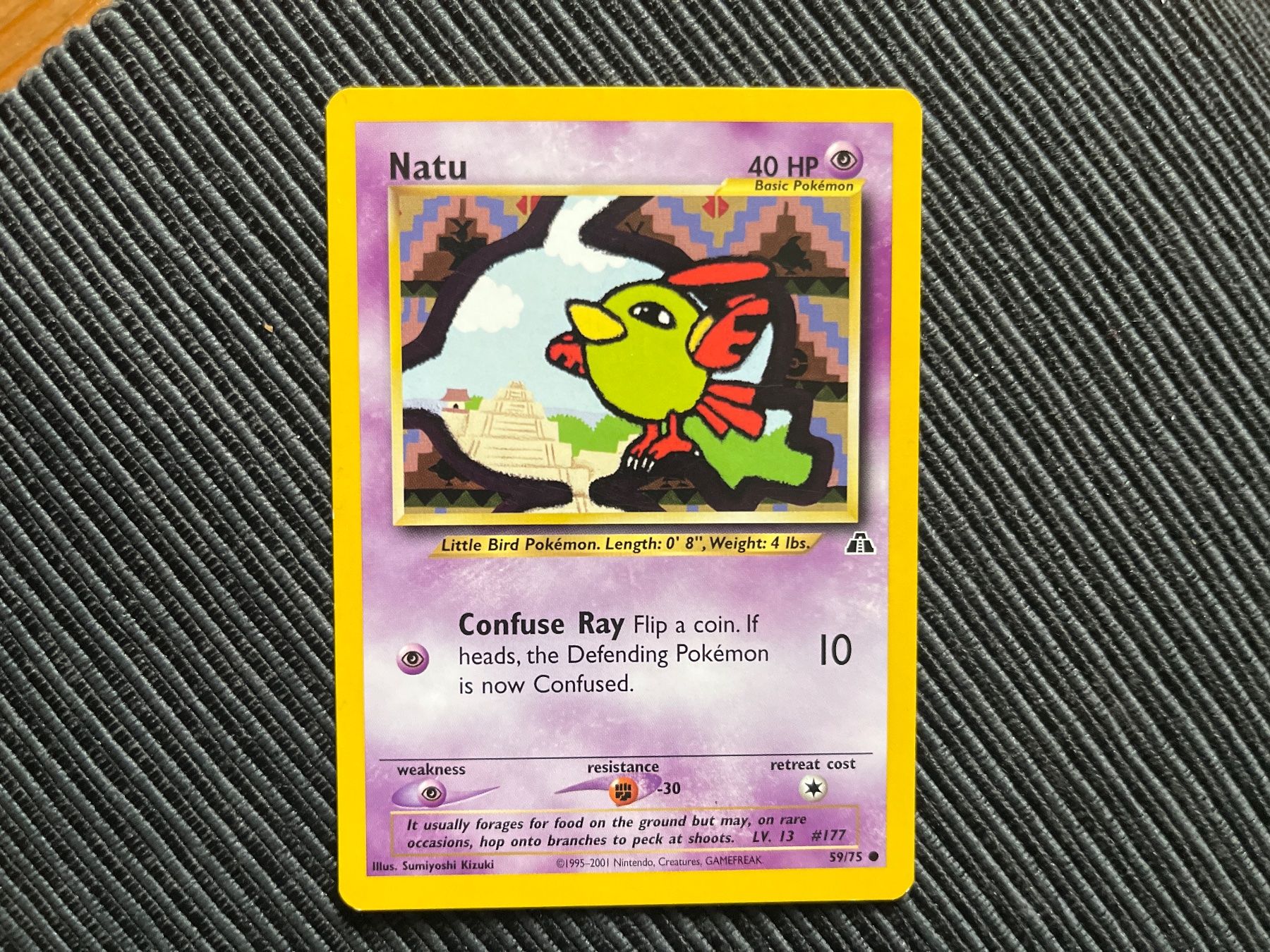 Pokémon Sammelbilder & Trading cards: Pokemon Natu non Holo Neo Discovery – Gebraucht aus Wabern von Collectfun