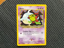 Pokemon Natu non Holo Neo Discovery