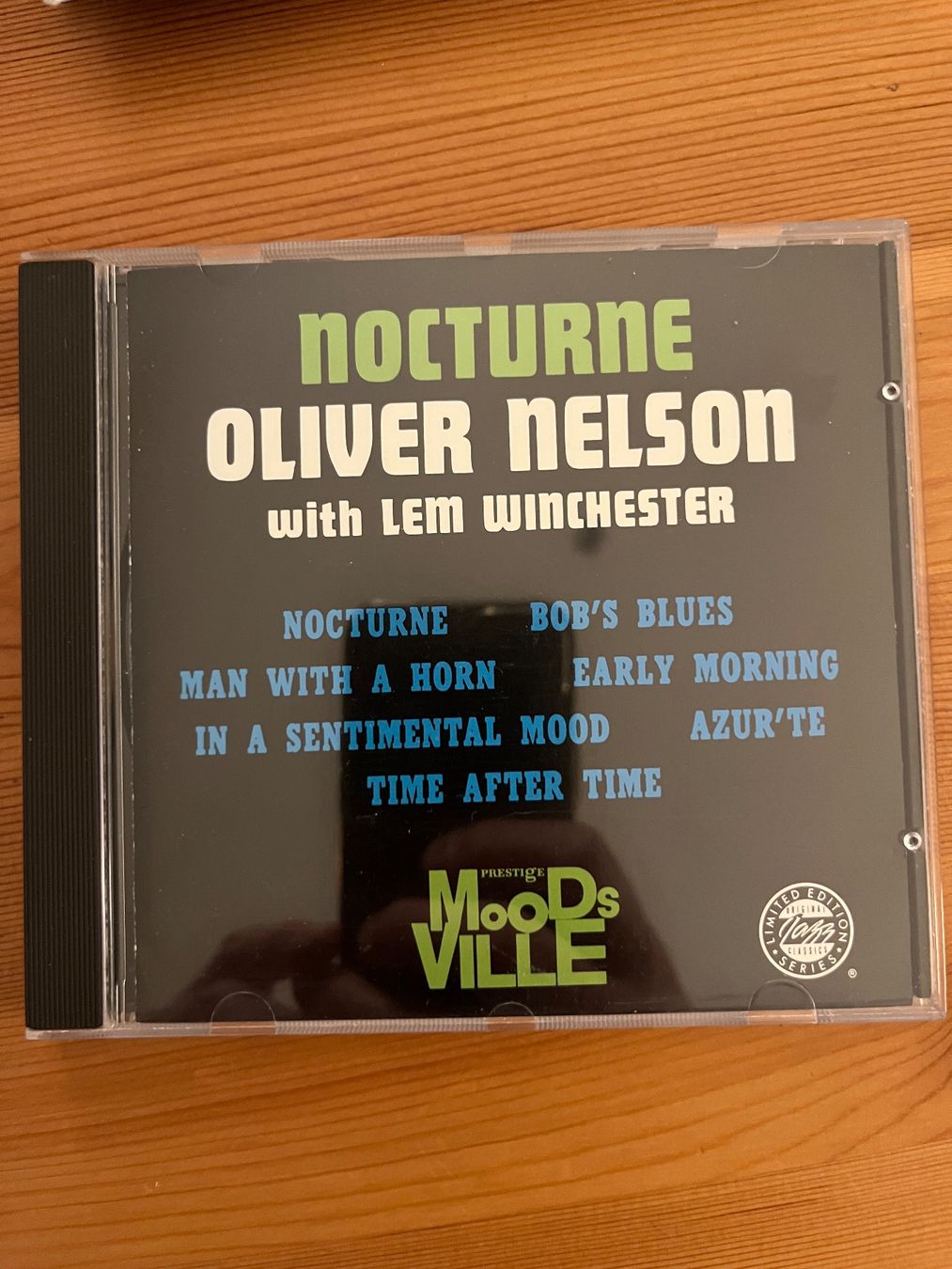 CD: OLIVER NELSON - NOCTURNE with LEM WINCHESTER – Usato da Lausanne venduto da sbar224