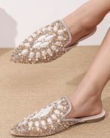 Jolies Mules perlées et brillante/  estivale 38