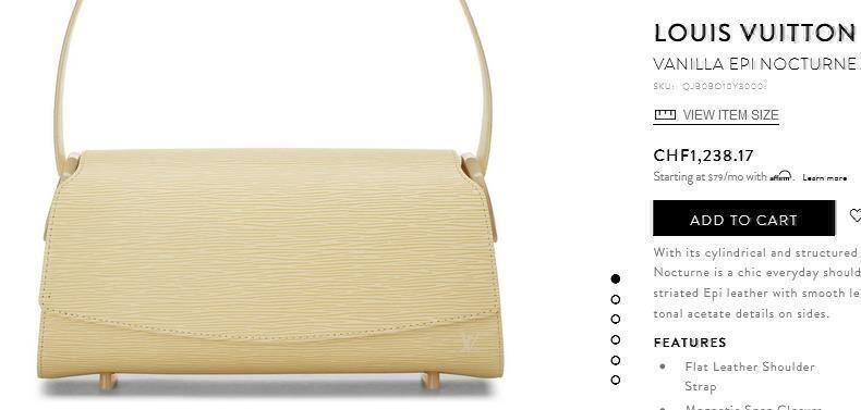 Louis Vuitton Borse da donna: Tasche / Sac Louis Vuitton Epi Nocturne – Usato da Collonges venduto da Auganien 2