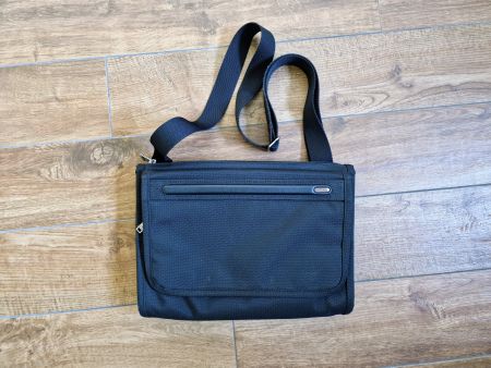 TUMI Alpha Umhängetasche schwarz – Original