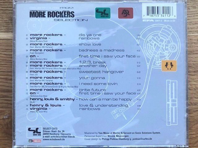 CD: More Rockers – Select Cuts – Usato da Martigny venduto da jereq 1