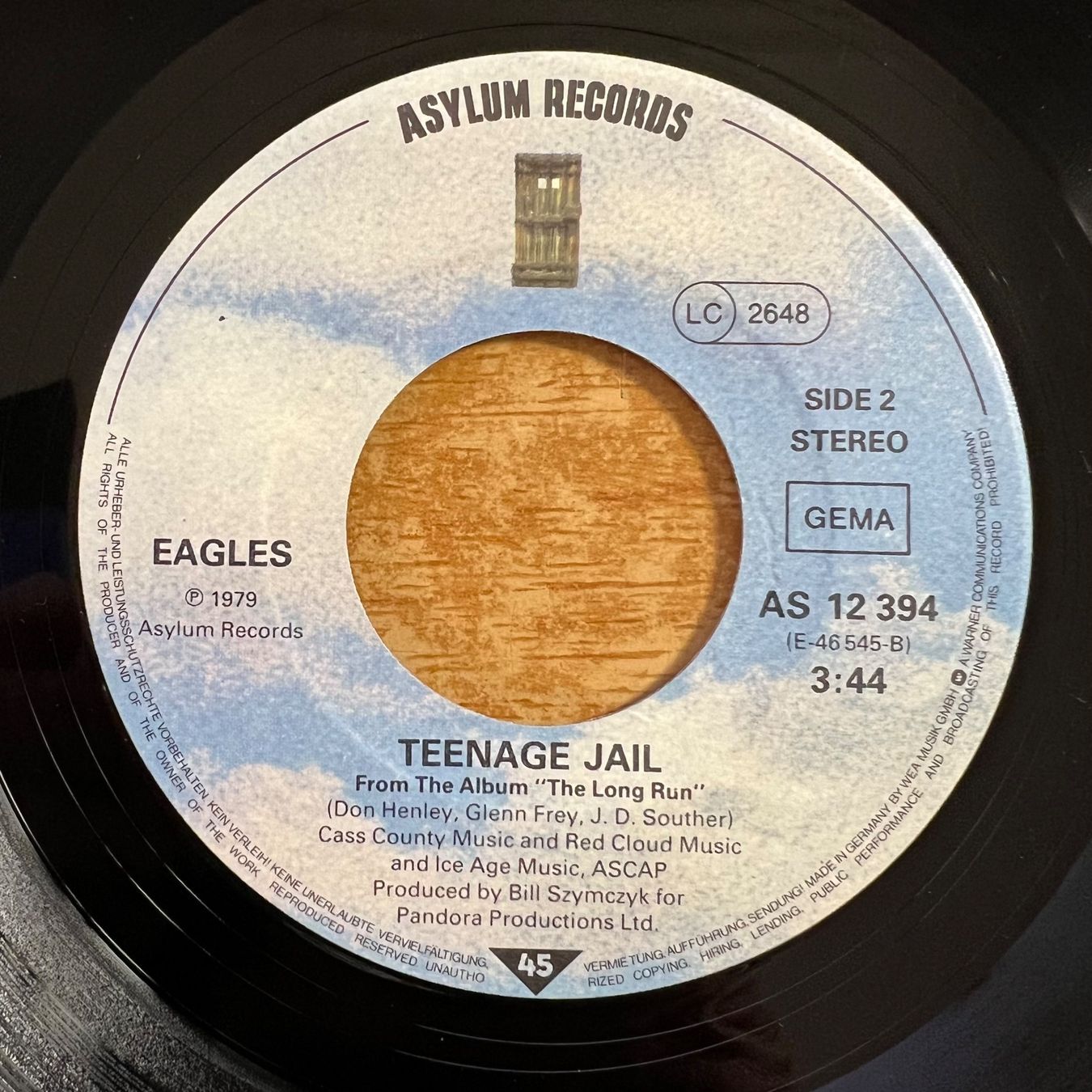 Schallplatten: Eagles - Heartache Tonight / 1. D-Press. 1979 – Gebraucht aus Gais von soundcave57 2