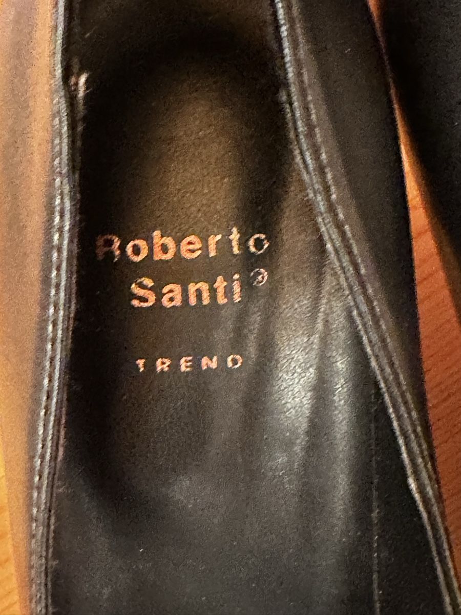 Roberto Santi Scarpe da donna: Roberto Santi Trend Echt Leder Pumps Schwarz, Gr. 38 Top! – Usato da St.Moritz venduto da El_telemarco 1