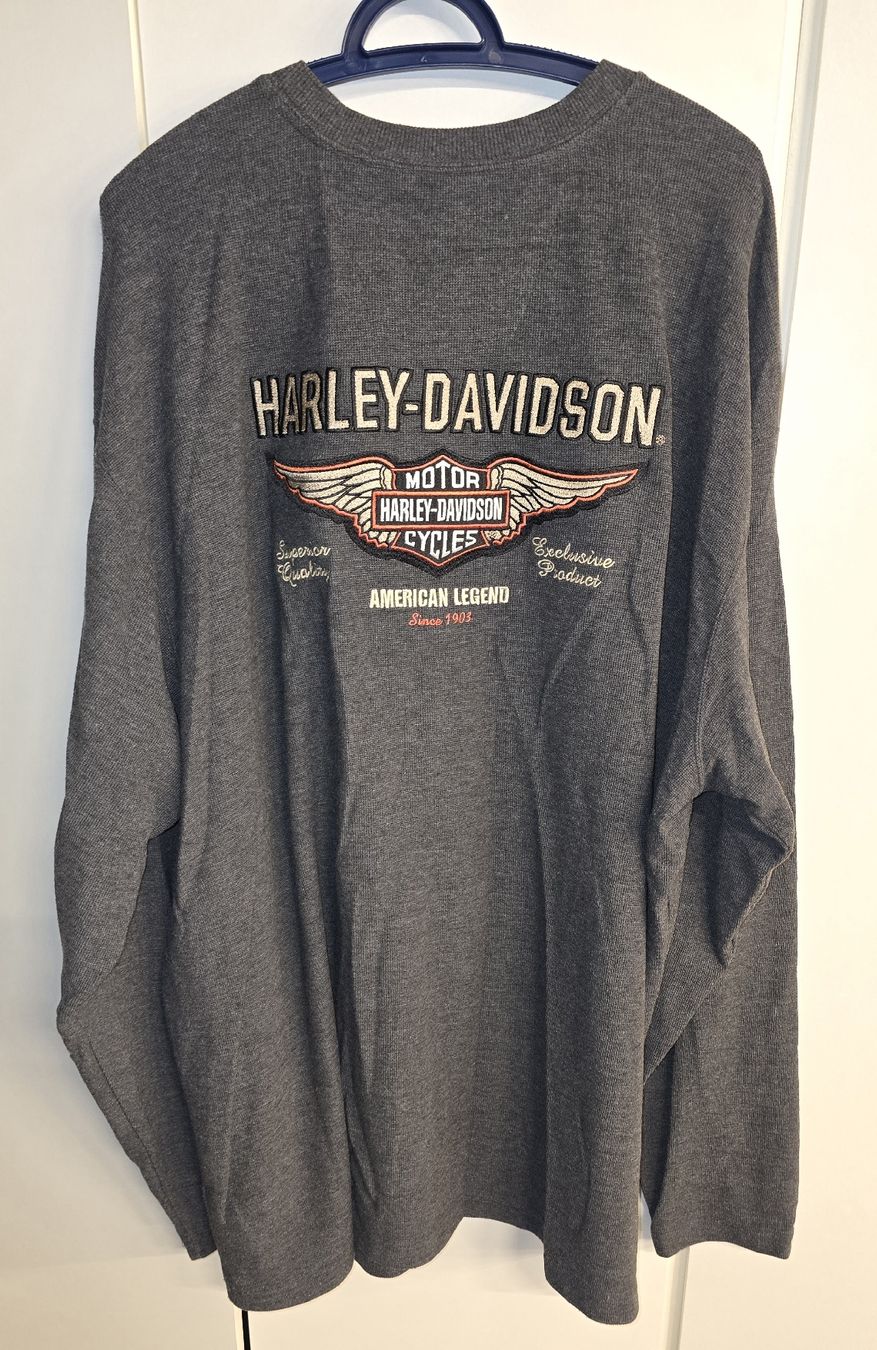 Maglioni & Felpe: Pull laine Harley Davidson gris 3xl – Usato da Champlan venduto da Sgosteli 1