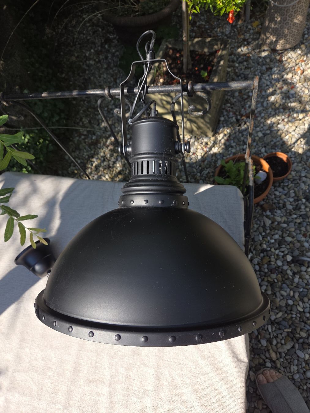 Micasa Lampade: Hängelampe, schwarz - Industrie Design Lampe – Usato da Emmenbrücke venduto da Zimmer 1