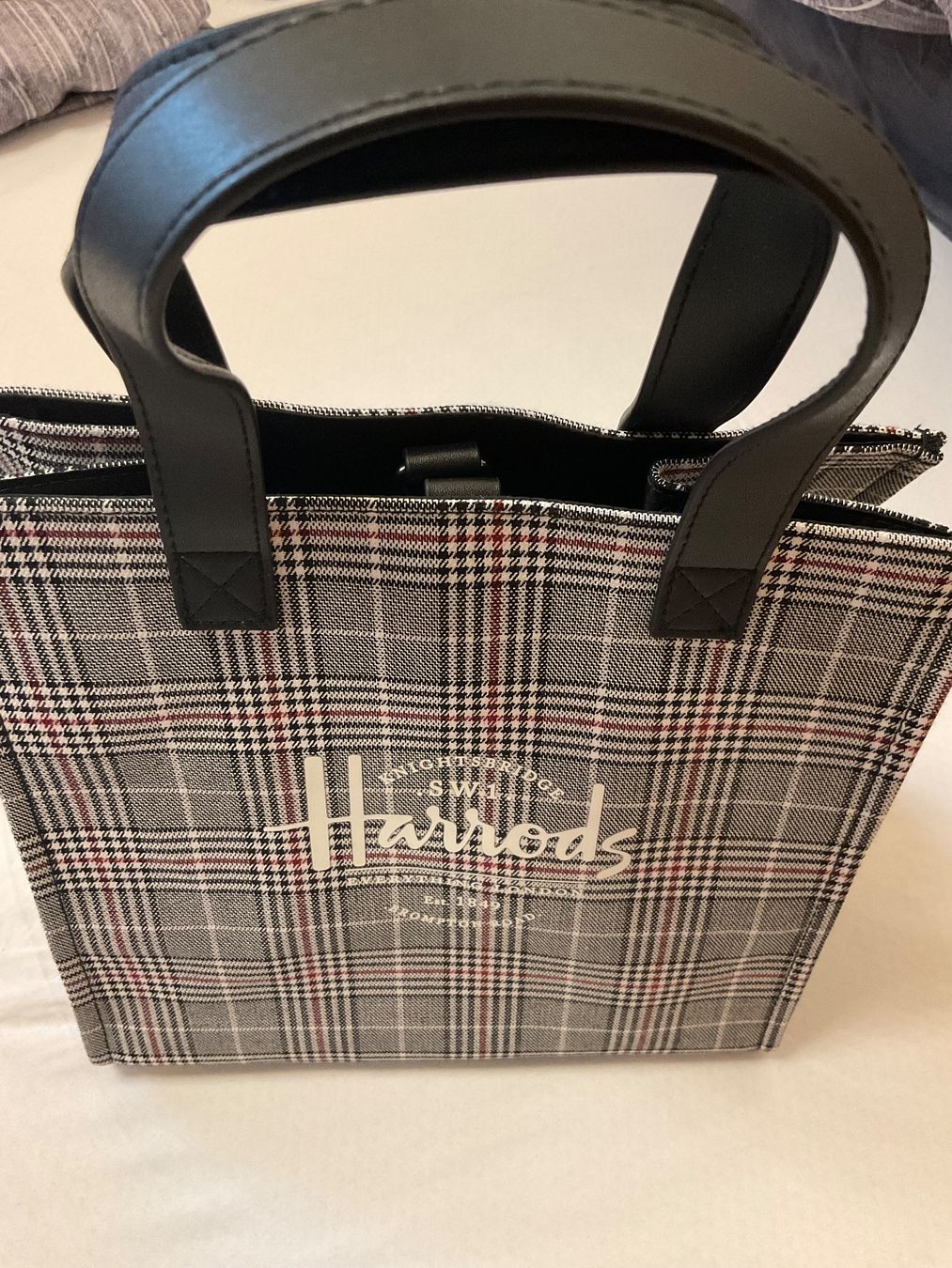 Harrods Borse: HARRODS HANDTASCHE KARIERT – Nuovo (secondo la descrizione) da Scuol venduto da Lotus2020 2
