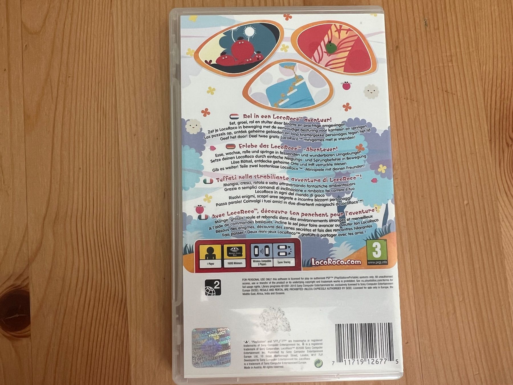 Sony Giochi: PSP Loco Roco – Usato da st.gallen venduto da sophiephie 2