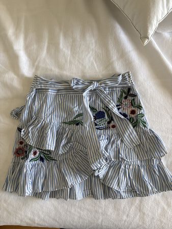 Coco Jolie Striped Skirt