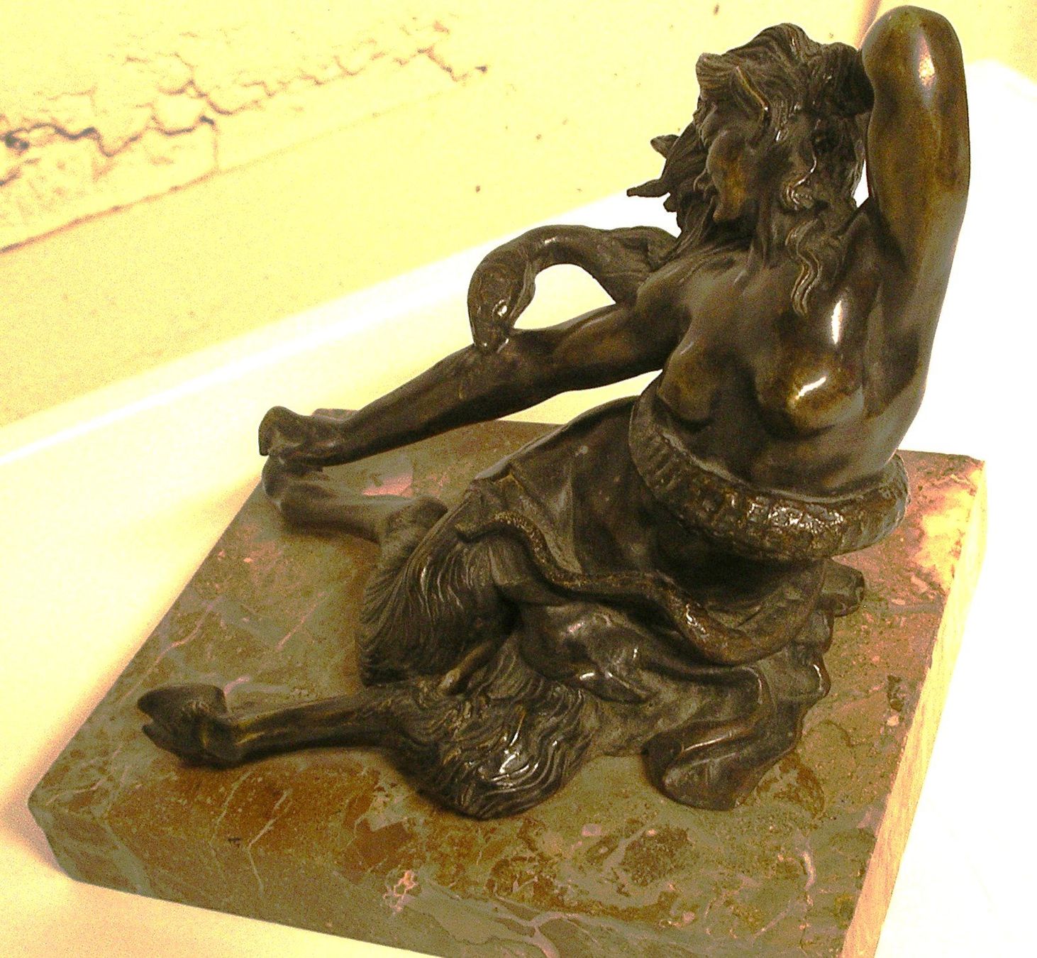 Sculture & Statue: antike BronzeFigur, Allegorie der Medizin? – Usato da Oberhofen am Thunersee venduto da luuping99 3