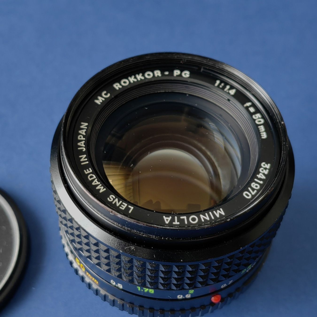 Minolta Obiettivi: Minolta MC Rokkor - PG 50mm 1:1.4 – Usato da Weiningen ZH venduto da Schmacki 1
