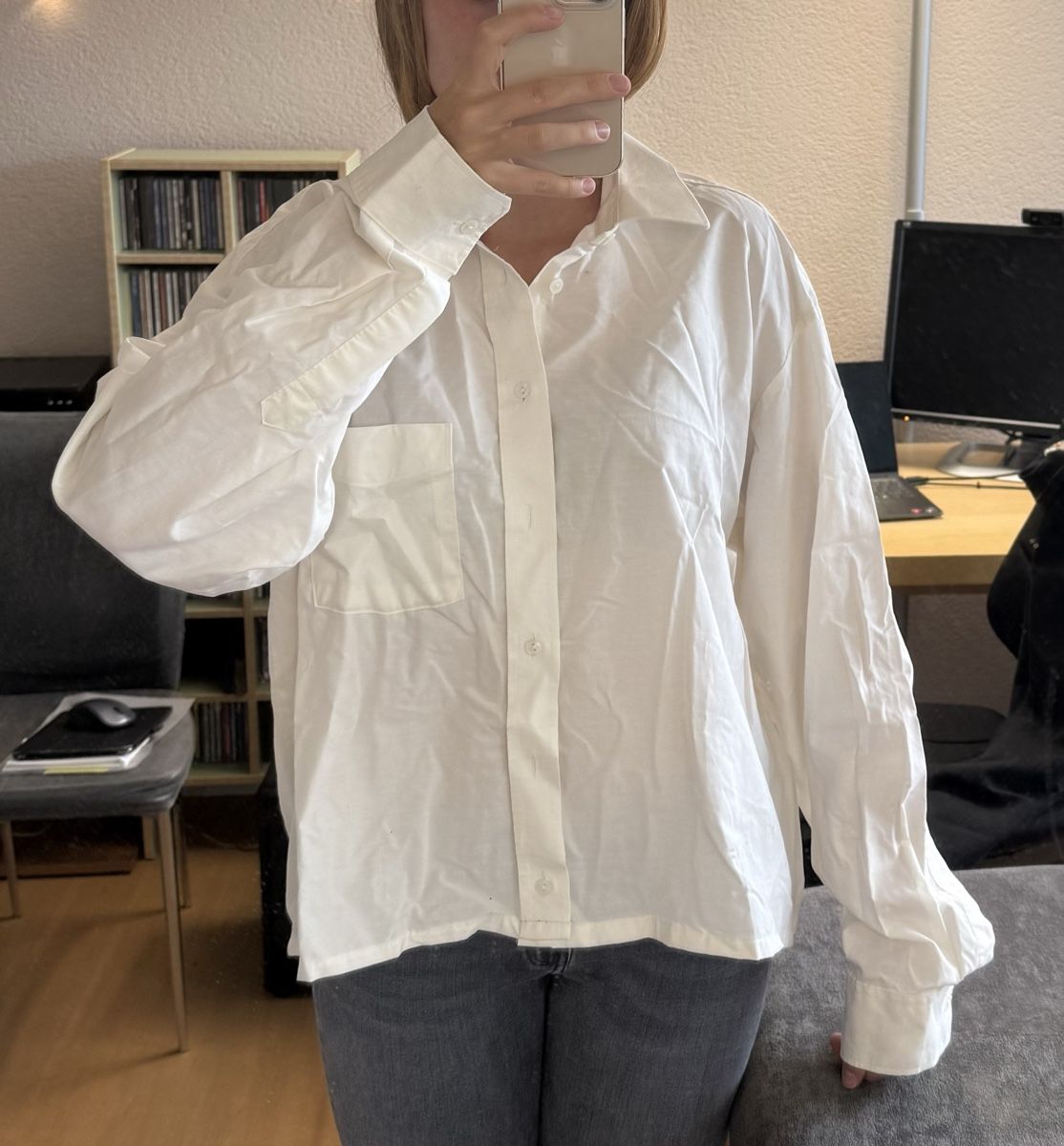 Camicette: weisse Bluse – Usato da Huttwil venduto da mandala123 2