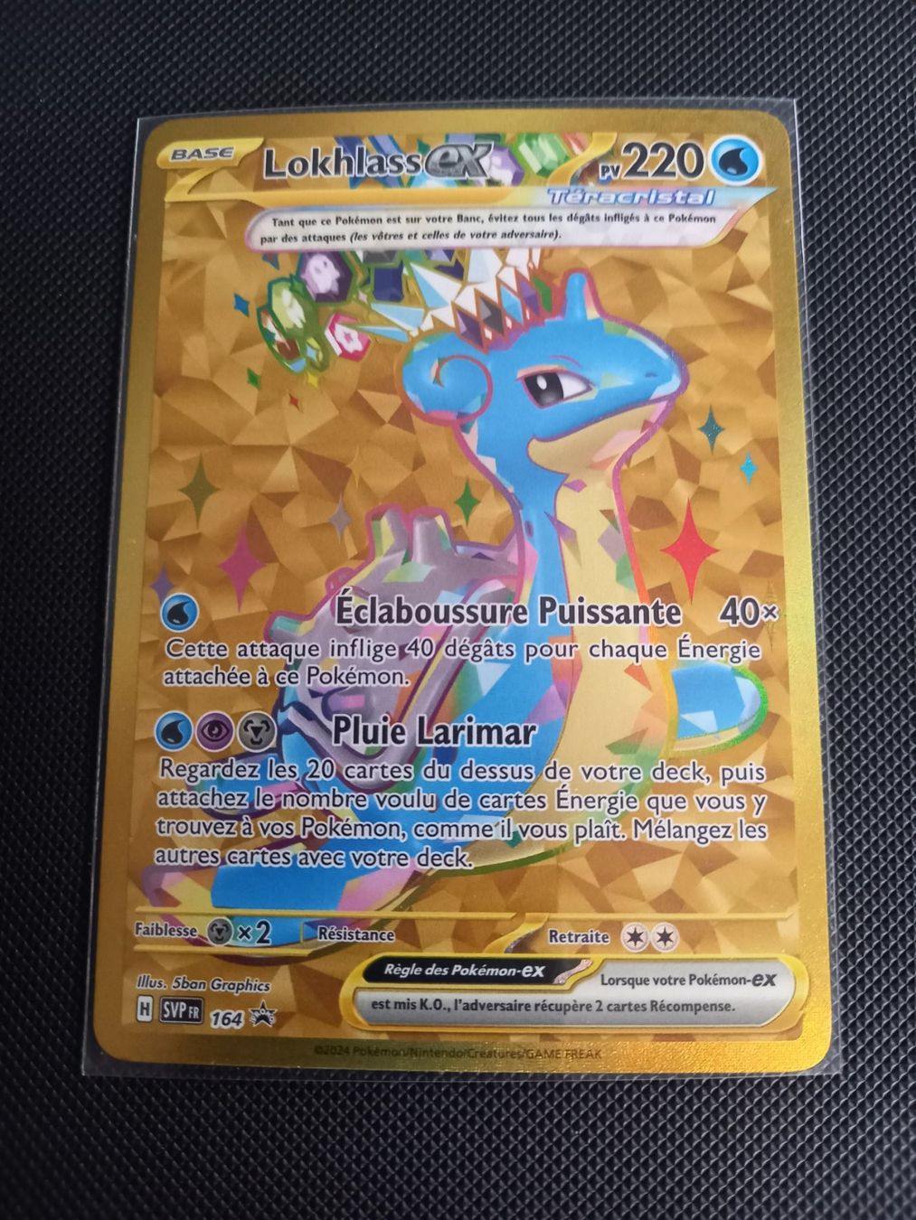 Pokémon Sammelbilder & Trading cards: Lokhlass ex 164 Promo - Mint - FR – Neu (gemäss Beschreibung) aus Genève von eti_lnc7
