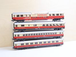 Märklin 4 x TEE Personenwagen Set H0