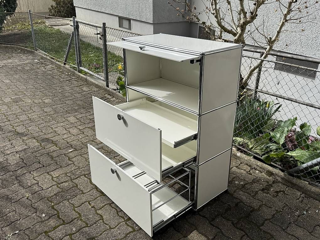 USM Kommoden: USM Haller Sideboard Reinweiss 1x3 – Gebraucht aus Dietikon von Kumar_Occasionen 6