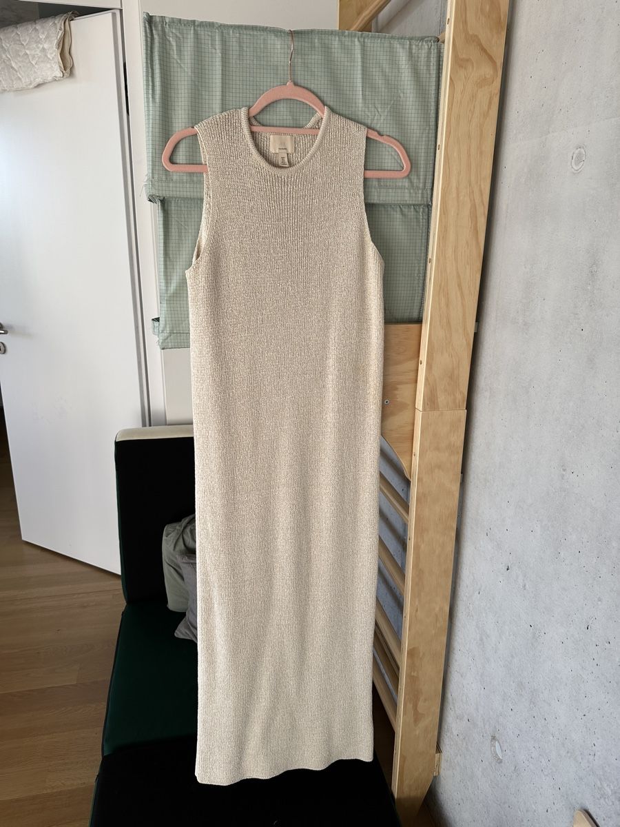 H&M Vestiti: H&M Strickkleid Silk Blend Grösse S – Usato da Bern venduto da Tana31