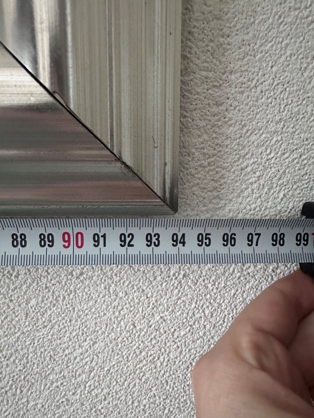 Specchi: Eleganter Wandspiegel mit silbernem Rahmen – Usato da Chur venduto da Pati0910 4