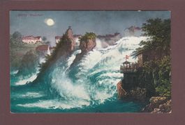 RHEINFALL - Mondschein
