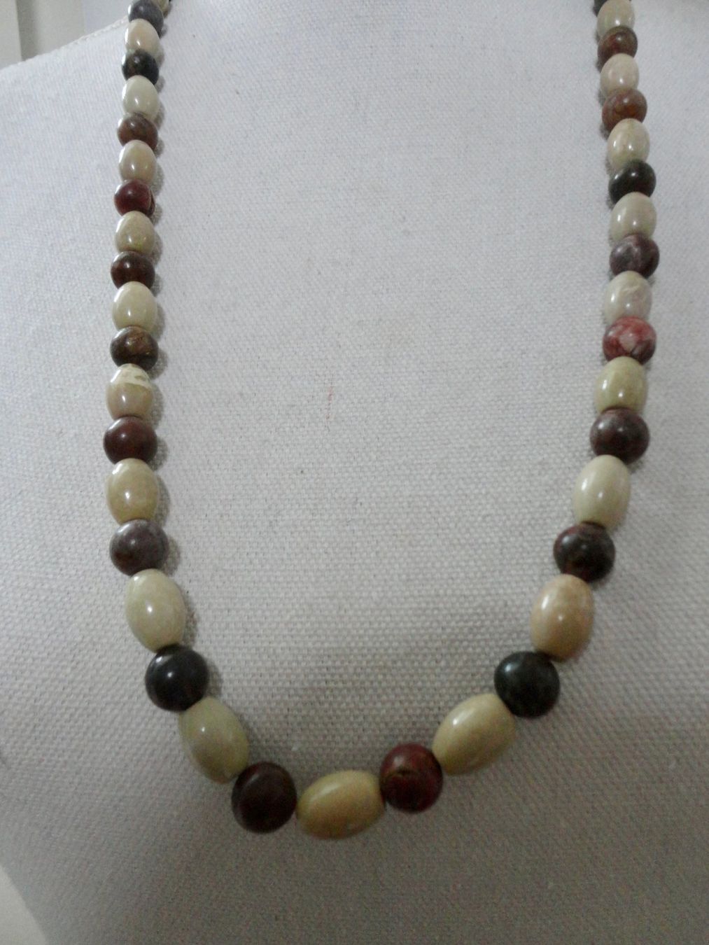 Catenine: Halskette -Herren Jaspis, Kernstein – Nuovo (secondo la descrizione) da Biberist venduto da tl-schmuck 2