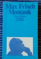 MAX FRISCH : Montaux. Eine Erzählung. Suhrkamp