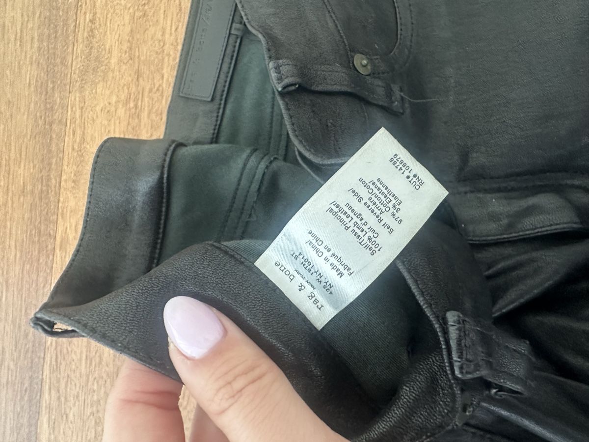 Jeans: Rag & bone full leather jeans 27 – Usato da St. Niklausen LU venduto da lau_259n 2