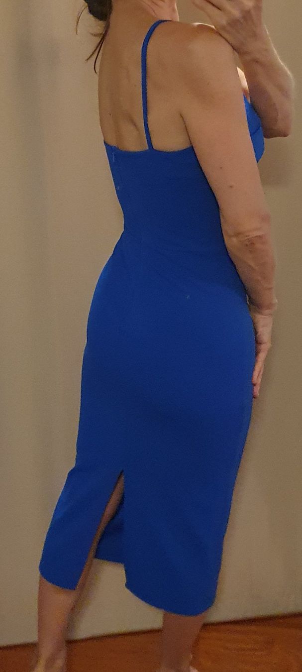 Vestiti: Kleid royalblau, Grösse 34, elegant – Usato da Stansstad venduto da InStyle8 6